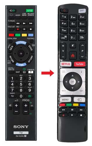 Telecomando ricambio per - di,
